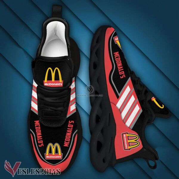 Mcdonald's Logo Custom Shoes Style 9, Best Running Shoes For Fans - Vesles2014S