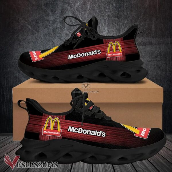 Mcdonald's Logo Custom Shoes Style 90, Best Running Shoes For Fans - Vesles2014S