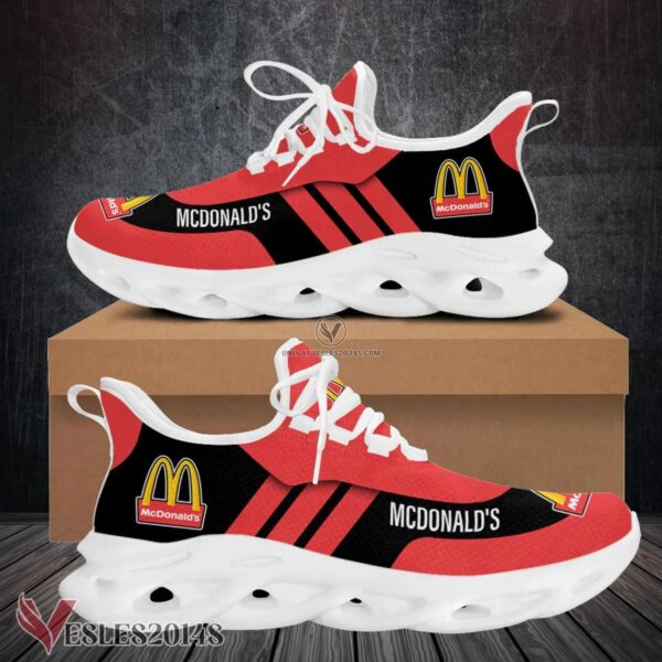 Mcdonald's Logo Custom Shoes Style 91, Best Running Shoes For Fans - Vesles2014S 1