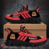 Mcdonald's Logo Custom Shoes Style 91, Best Running Shoes For Fans - Vesles2014S