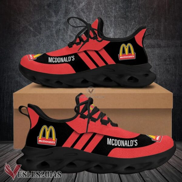 Mcdonald's Logo Custom Shoes Style 91, Best Running Shoes For Fans - Vesles2014S