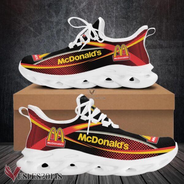 Mcdonald's Logo Custom Shoes Style 92, Best Running Shoes For Fans - Vesles2014S 1