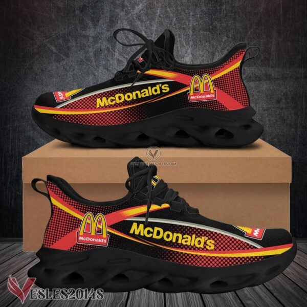 Mcdonald's Logo Custom Shoes Style 92, Best Running Shoes For Fans - Vesles2014S