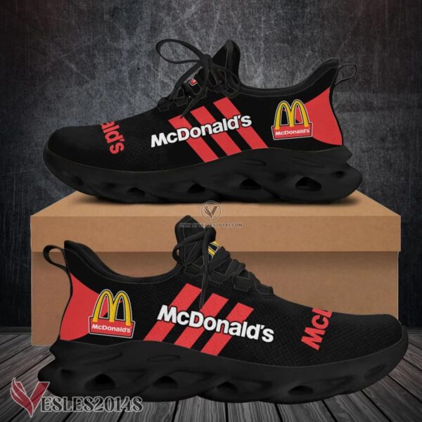 Mcdonald's Logo Custom Shoes Style 93, Best Running Shoes For Fans - Vesles2014S