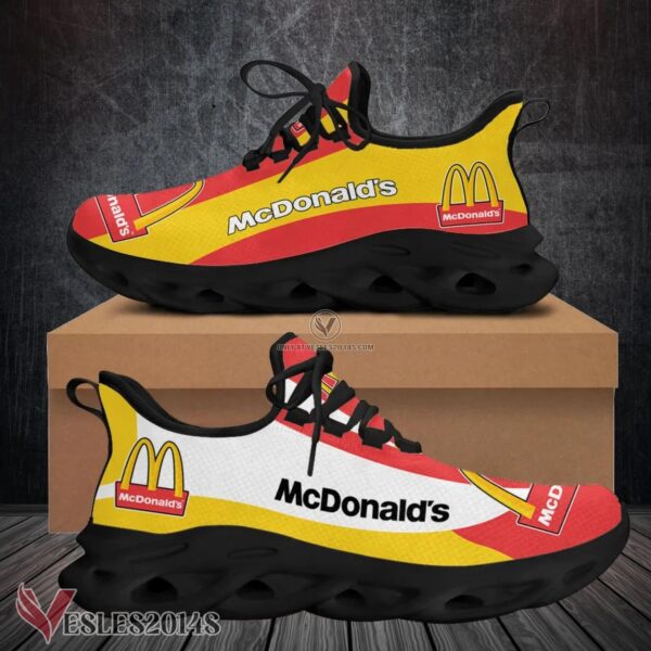 Mcdonald's Logo Custom Shoes Style 94, Best Running Shoes For Fans - Vesles2014S