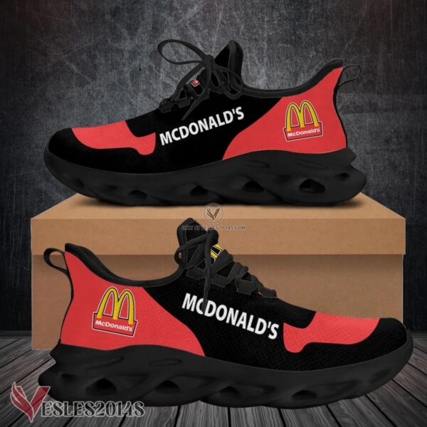 Mcdonald's Logo Custom Shoes Style 95, Best Running Shoes For Fans - Vesles2014S