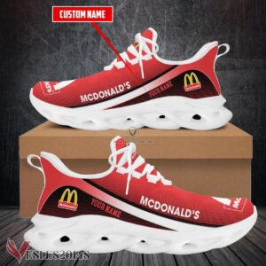 Mcdonald's Logo Custom Shoes Style 96, Best Running Shoes For Fans - Vesles2014S 1