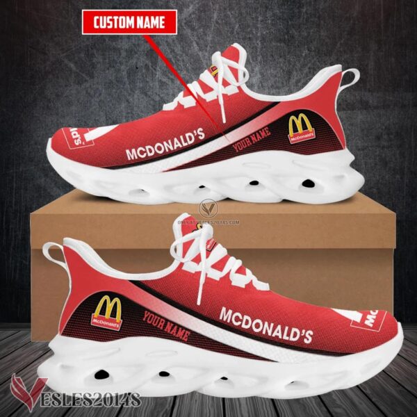 Mcdonald's Logo Custom Shoes Style 96, Best Running Shoes For Fans - Vesles2014S 1