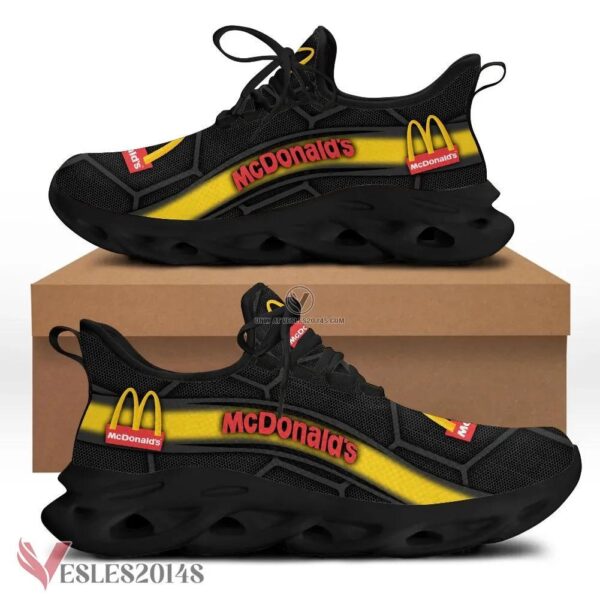 Mcdonald's Logo Custom Shoes Style 98, Best Running Shoes For Fans - Vesles2014S 1