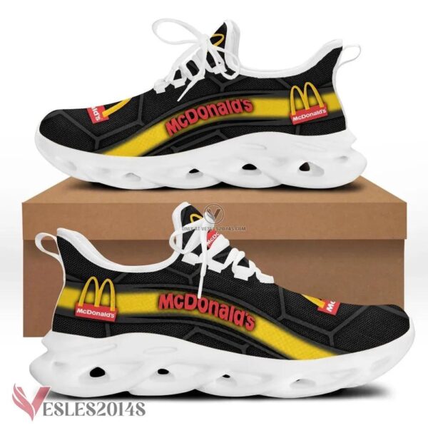 Mcdonald's Logo Custom Shoes Style 98, Best Running Shoes For Fans - Vesles2014S
