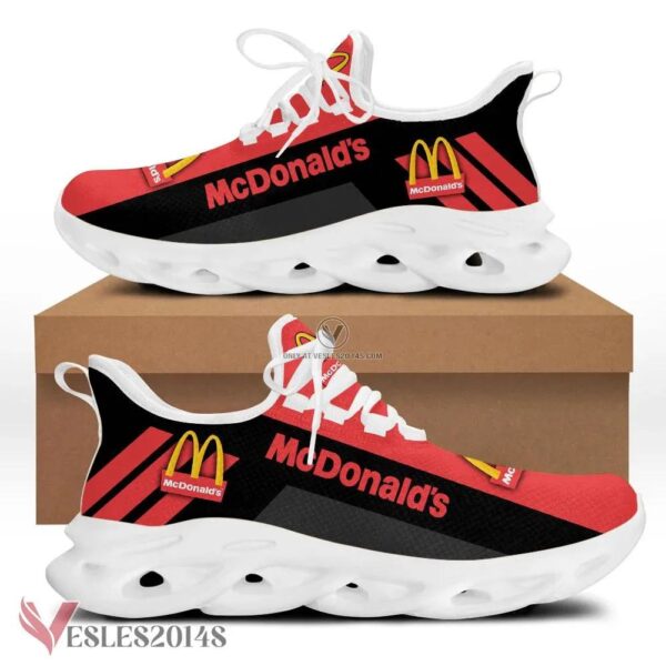 Mcdonald's Logo Custom Shoes Style 99, Best Running Shoes For Fans - Vesles2014S 1