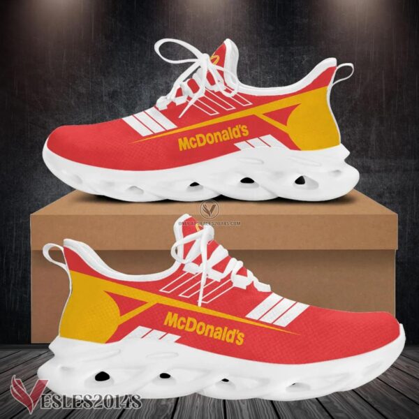 Mcdonald's Sneaker Logo Custom Shoes, Best Running Shoes For Fans - Vesles2014S 1
