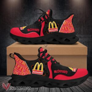 Mcdonald's Sneaker Logo Custom Shoes Style 1, Best Running Shoes For Fans - Vesles2014S