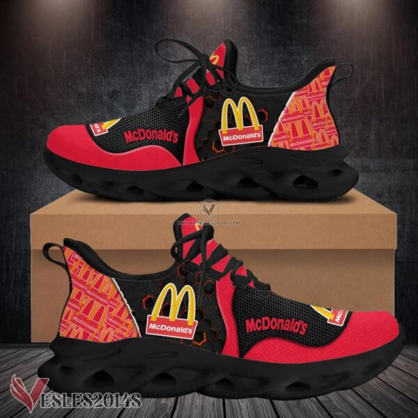 Mcdonald's Sneaker Logo Custom Shoes Style 1, Best Running Shoes For Fans - Vesles2014S