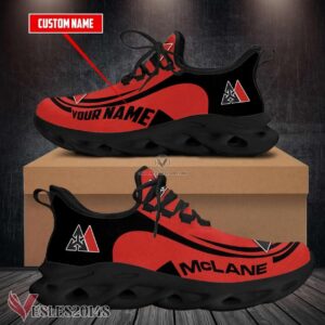 Mclane Logo Custom Shoes Style 2, Best Running Shoes For Fans - Vesles2014S