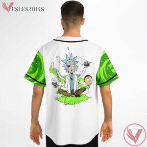 Meet spiritual rick and Morty Rave Bonfire Baseball Jersey, Gifts For EDM Lovers - Vesles2014s 1