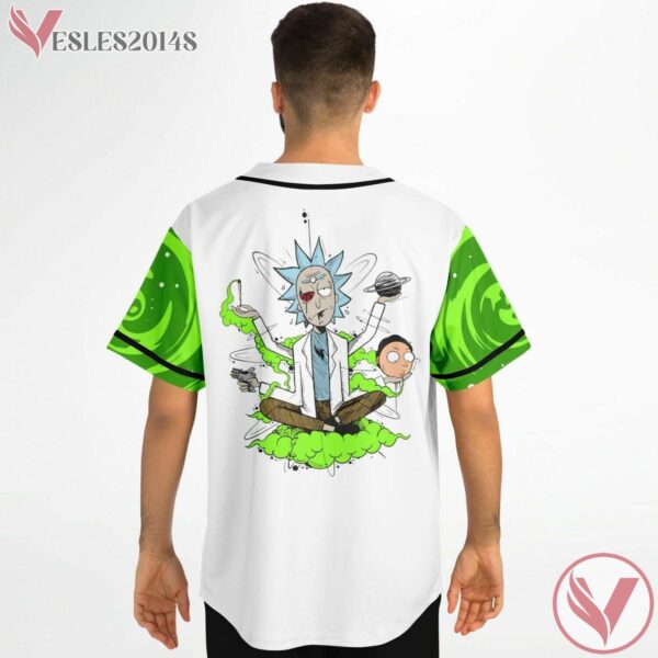 Meet spiritual rick and Morty Rave Bonfire Baseball Jersey, Gifts For EDM Lovers - Vesles2014s 1