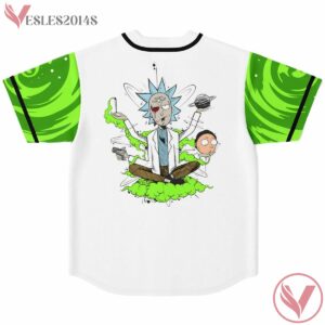 Meet spiritual rick and Morty Rave Bonfire Baseball Jersey, Gifts For EDM Lovers - Vesles2014s 3