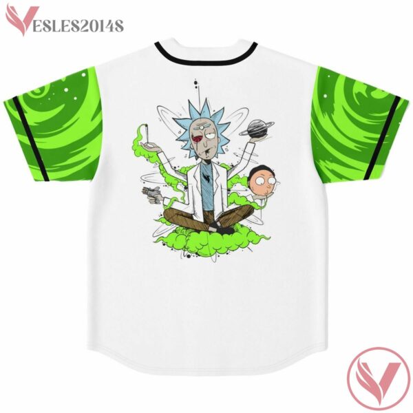 Meet spiritual rick and Morty Rave Bonfire Baseball Jersey, Gifts For EDM Lovers - Vesles2014s 3