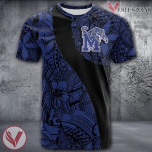 Memphis Tigers NCAA Polynesian Pattern Shirt, Unique Gifts For Fans - Vesles2014s