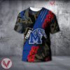 Memphis Tigers NCAA With Red Poppy Flower 3D Shirt, Unique Gift For Fans - Vesles2014S
