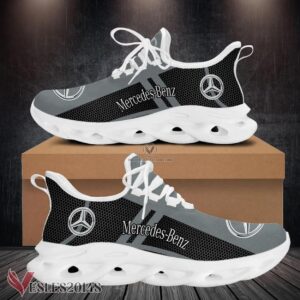 Mercedes-benz Logo Custom Shoes, Best Running Shoes For Fans - Vesles2014S 1