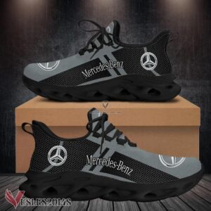 Mercedes-benz Logo Custom Shoes, Best Running Shoes For Fans - Vesles2014S