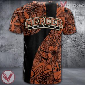 Mercer Bears NCAA Polynesian Pattern Shirt, Unique Gifts For Fans - Vesles2014s 1