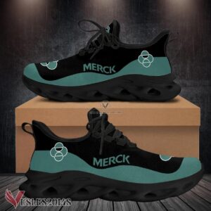 Merck Logo Custom Shoes, Best Running Shoes For Fans - Vesles2014S