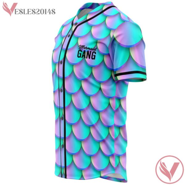 Mermaid Scale Pattern Mermaid Gang EDM Jersey - Vesles2014s 2