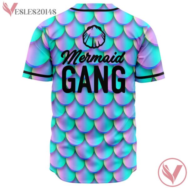 Mermaid Scale Pattern Mermaid Gang EDM Jersey - Vesles2014s