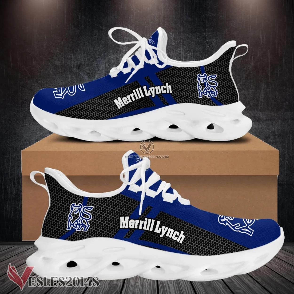 Merrill Lynch Logo Custom Shoes, Best Running Shoes For Fans - Vesles2014S 1