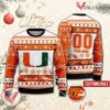 Miami (FL) College Rugby Custom Ugly Christmas Sweater, Unique Gift For Fans - Vesles2014s