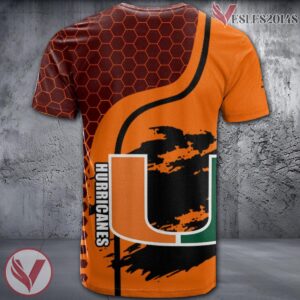 Miami Hurricanes NCAA Custom Shirt, Unique Sport Gifts For Fans - Vesles2014s 1