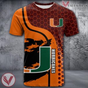 Miami Hurricanes NCAA Custom Shirt, Unique Sport Gifts For Fans - Vesles2014s