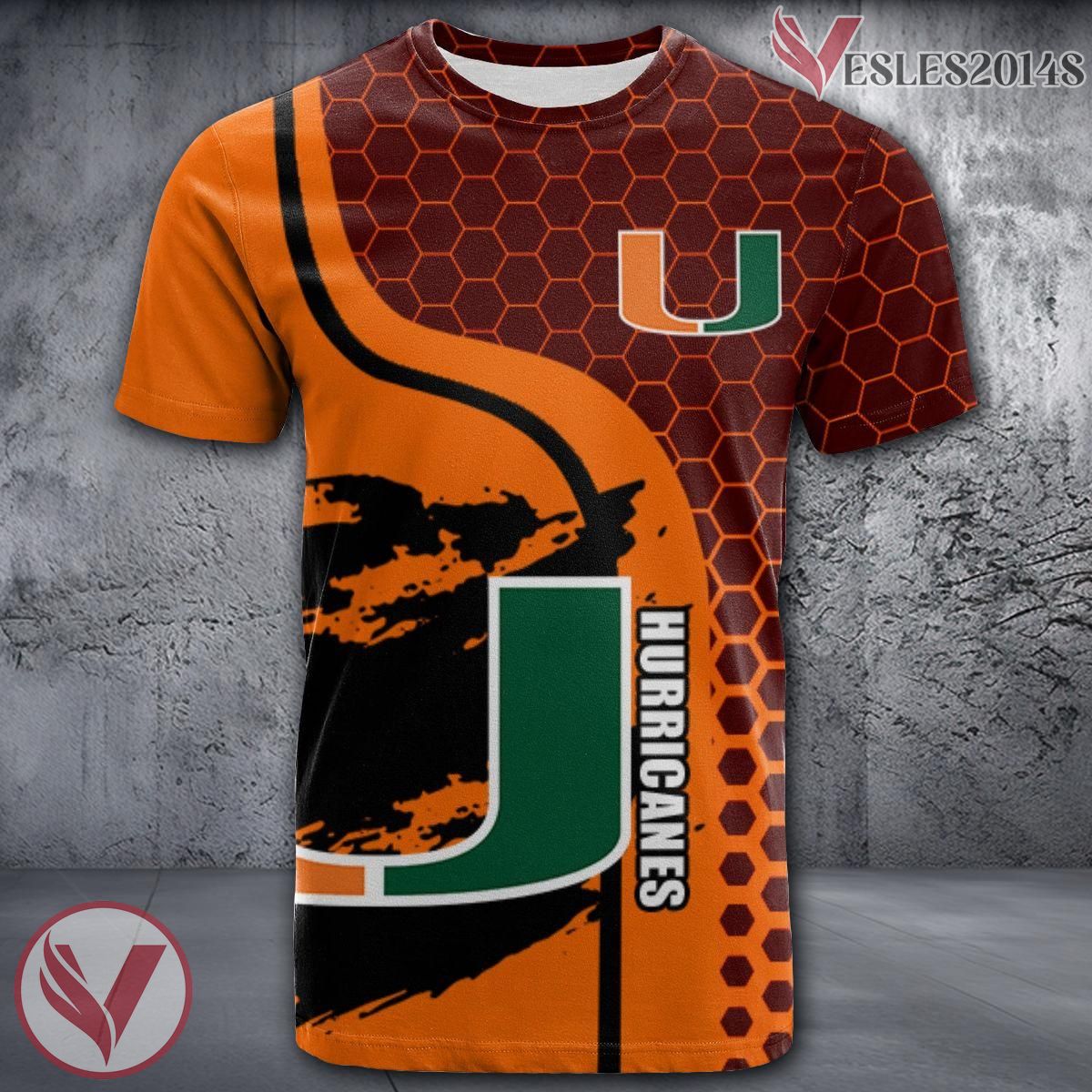 Miami Hurricanes NCAA Custom Shirt, Unique Sport Gifts For Fans - Vesles2014s