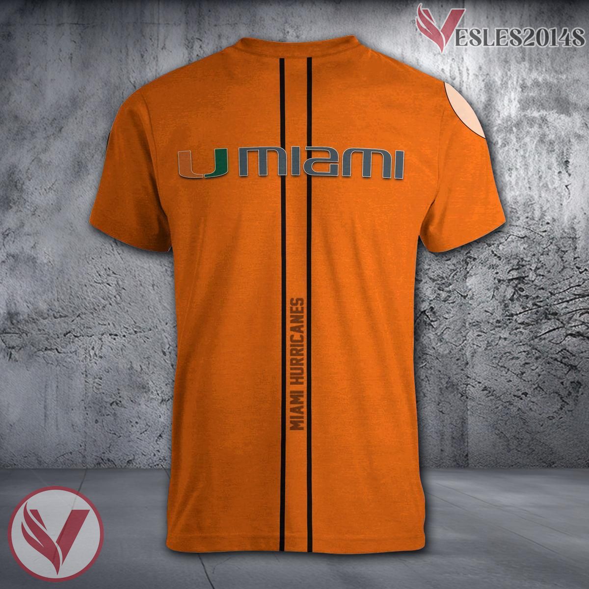 Miami Hurricanes Personalized Shirt, Unique Gifts For NCAA Fans - Vesles2014s 1