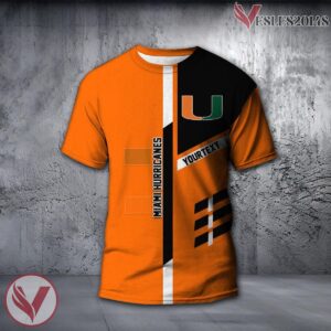 Miami Hurricanes Personalized Shirt, Unique Gifts For NCAA Fans - Vesles2014s