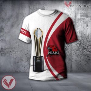 Miami RedHawks NCAA 2022 National Champions Legendary 3D Shirt - Vesles2014S
