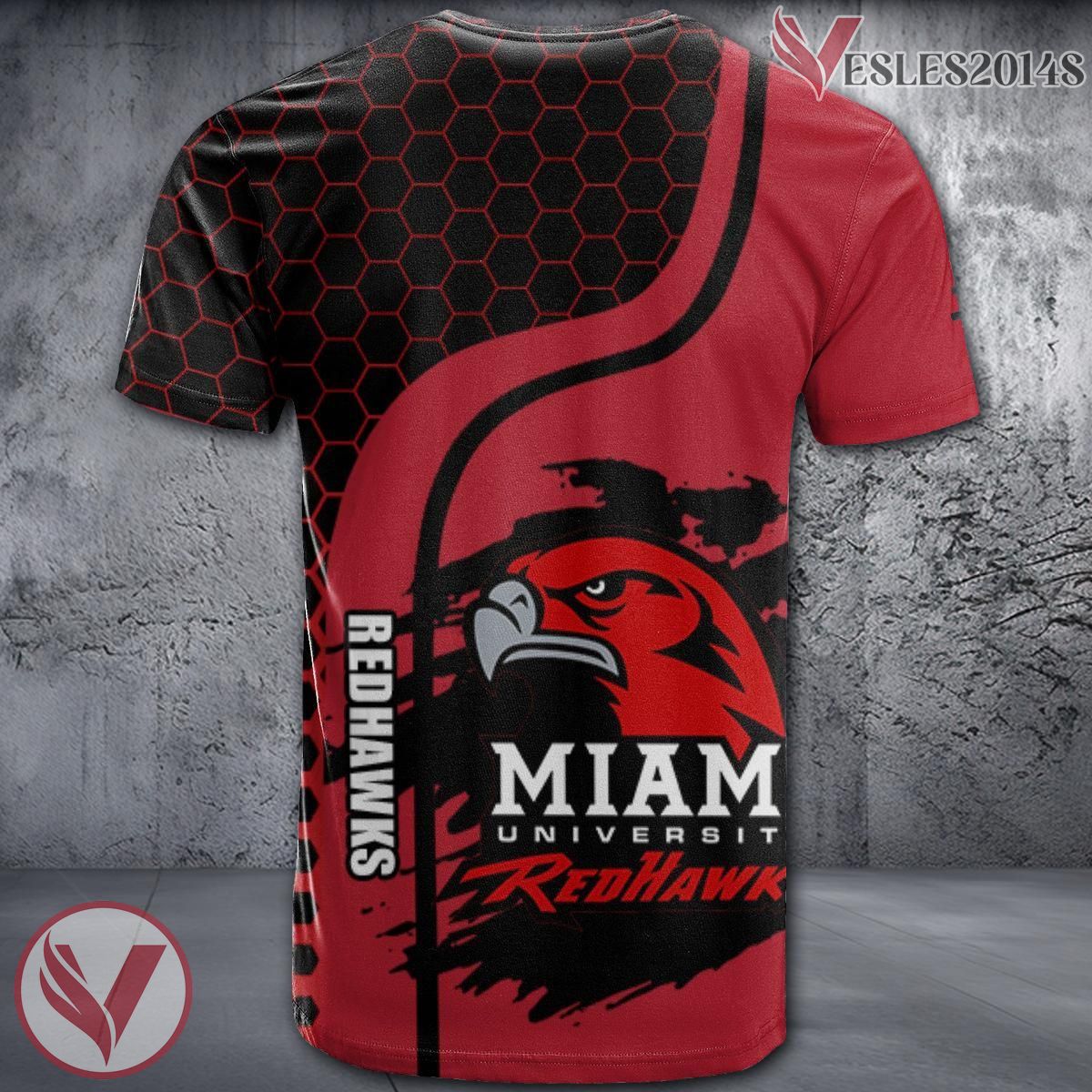 Miami RedHawks NCAA Custom Shirt, Unique Sport Gifts For Fans - Vesles2014s 1