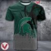 Michigan State Spartans Basketball Grunge Pattern Unique Personalized T Shirts - Vesles2014S
