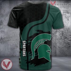 Michigan State Spartans NCAA Custom Shirt, Unique Sport Gifts For Fans - Vesles2014s 1