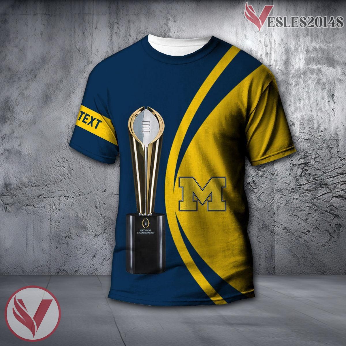 Michigan Wolverines NCAA 2022 National Champions Legendary 3D Shirt - Vesles2014S