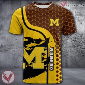 Michigan Wolverines NCAA Custom Shirt, Unique Sport Gifts For Fans - Vesles2014s