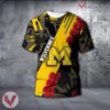 Michigan Wolverines NCAA With Red Poppy Flower 3D Shirt, Unique Gift For Fans - Vesles2014S
