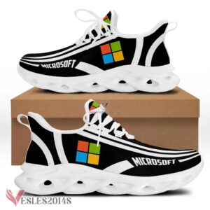 Microsoft Logo Custom Shoes, Best Running Shoes For Fans - Vesles2014S 1