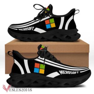 Microsoft Logo Custom Shoes, Best Running Shoes For Fans - Vesles2014S