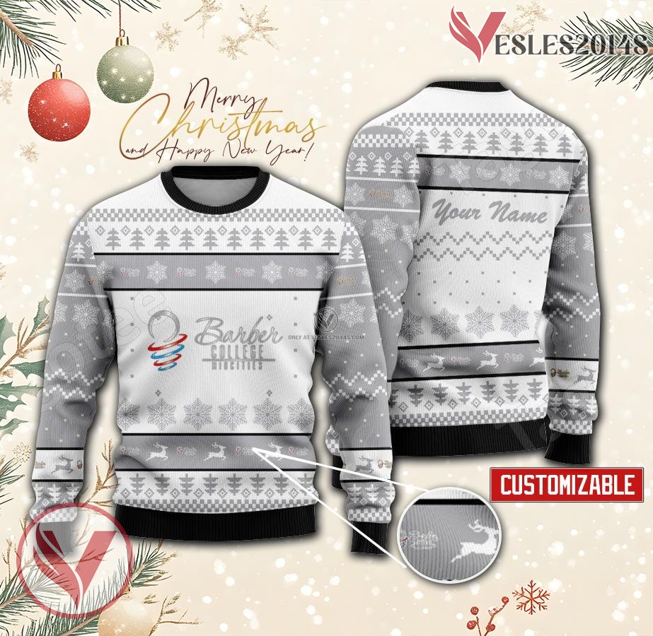 Mid Cities Barber College Custom Ugly Christmas Sweater, Unique Gift For Fans - Vesles2014s