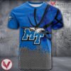 Middle Tennessee Blue Raiders Basketball Grunge Pattern Unique Personalized T Shirts - Vesles2014S