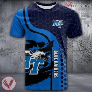 Middle Tennessee Blue Raiders NCAA Custom Shirt, Unique Sport Gifts For Fans - Vesles2014s